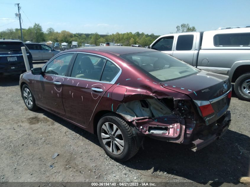 2015 HONDA ACCORD SEDAN LX - 1HGCR2F34FA024287