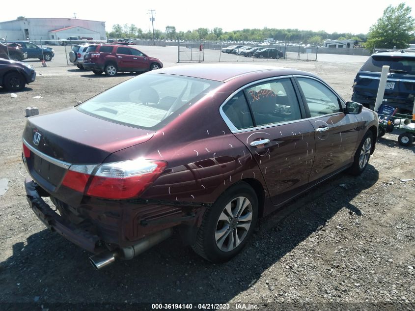 2015 HONDA ACCORD SEDAN LX - 1HGCR2F34FA024287