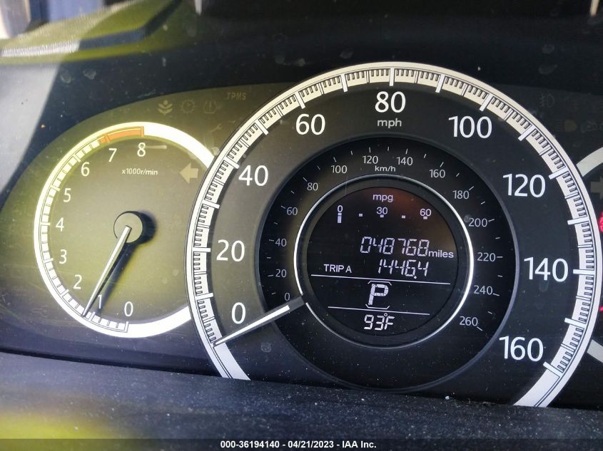 2015 HONDA ACCORD SEDAN LX - 1HGCR2F34FA024287