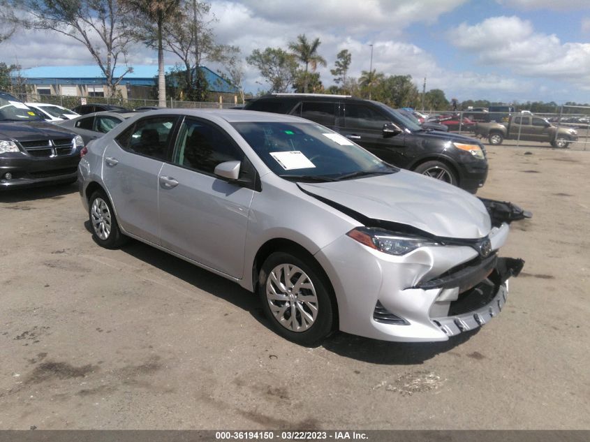 2019 TOYOTA COROLLA L/LE/SE/XLE/XSE - 2T1BURHE1KC164335