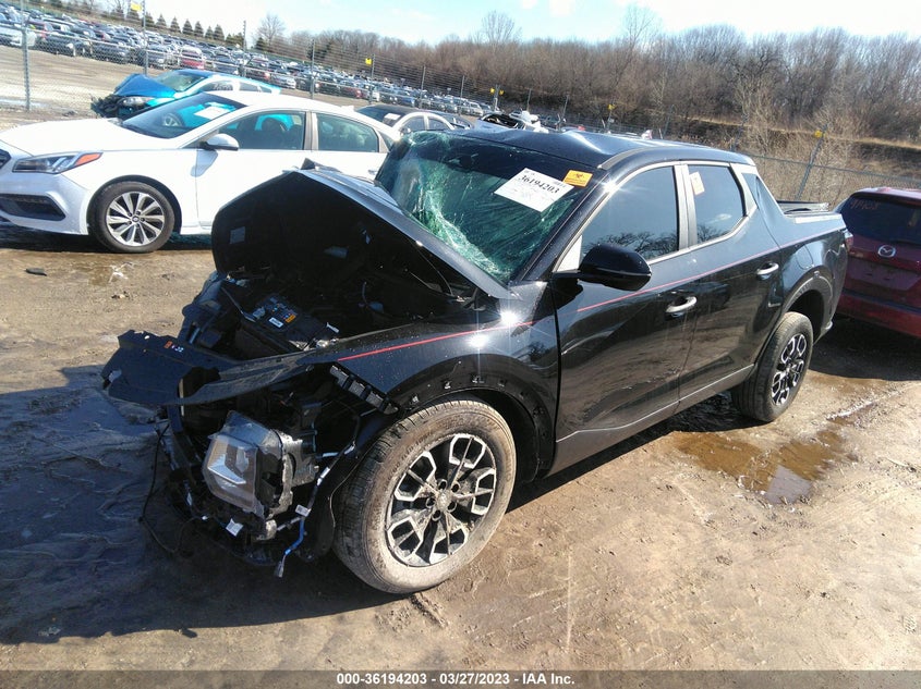 VIN 5NTJBDAE0NH033222 2022 HYUNDAI SANTA CRUZ SEL