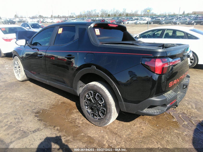 VIN 5NTJBDAE0NH033222 2022 HYUNDAI SANTA CRUZ SEL
