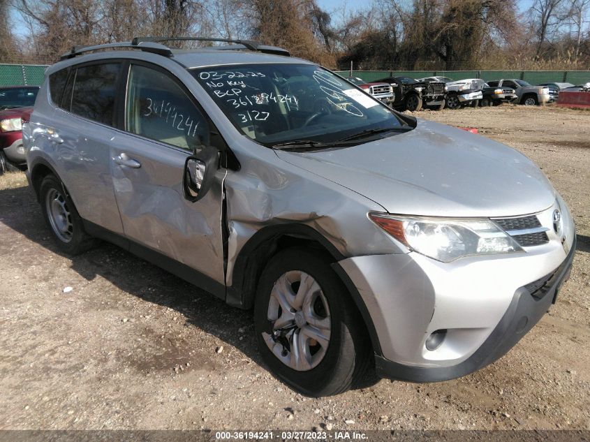 2014 TOYOTA RAV4 LE - JTMBFREV1ED086970