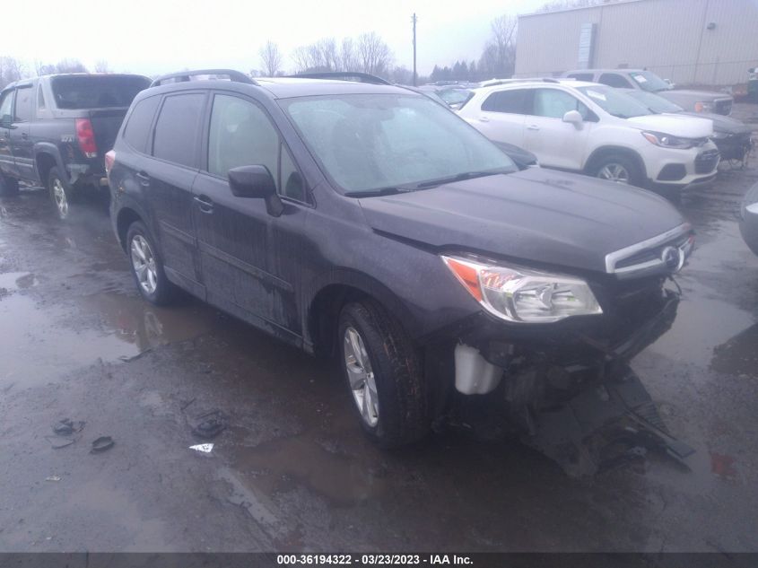 2016 SUBARU FORESTER 2.5I PREMIUM - JF2SJADC8GH465414