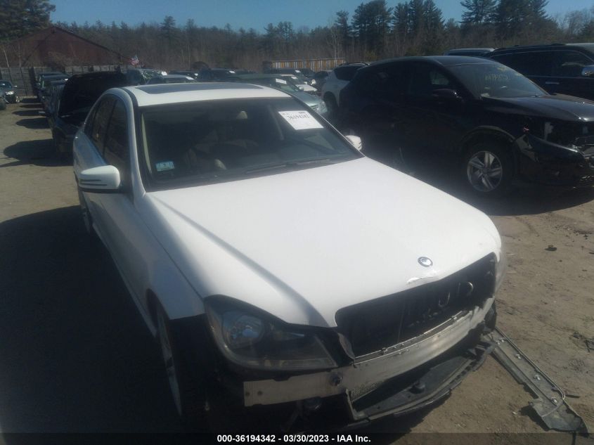 2013 MERCEDES-BENZ C-CLASS C 300 - WDDGF8AB6DR278923