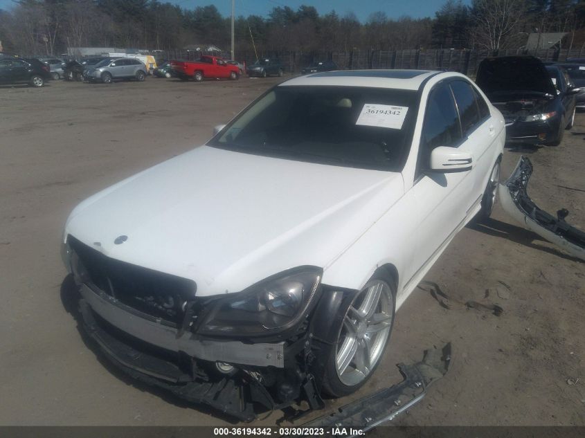 2013 MERCEDES-BENZ C-CLASS C 300 - WDDGF8AB6DR278923