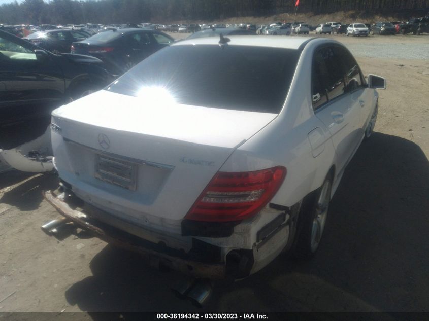 2013 MERCEDES-BENZ C-CLASS C 300 - WDDGF8AB6DR278923
