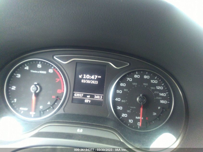 2016 AUDI A3 2.0T PREMIUM PLUS - WAUE8GFF6G1081056