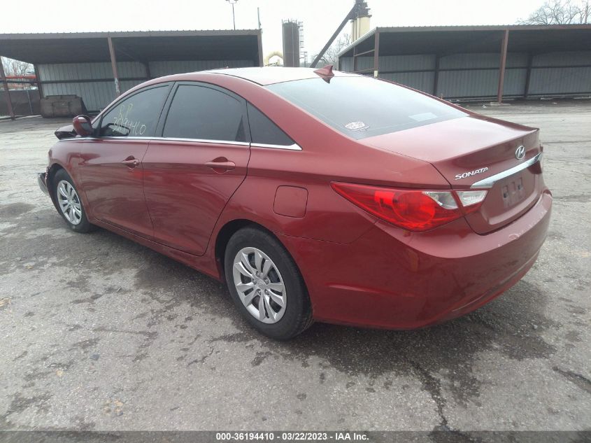 2013 HYUNDAI SONATA GLS - 5NPEB4AC5DH532837