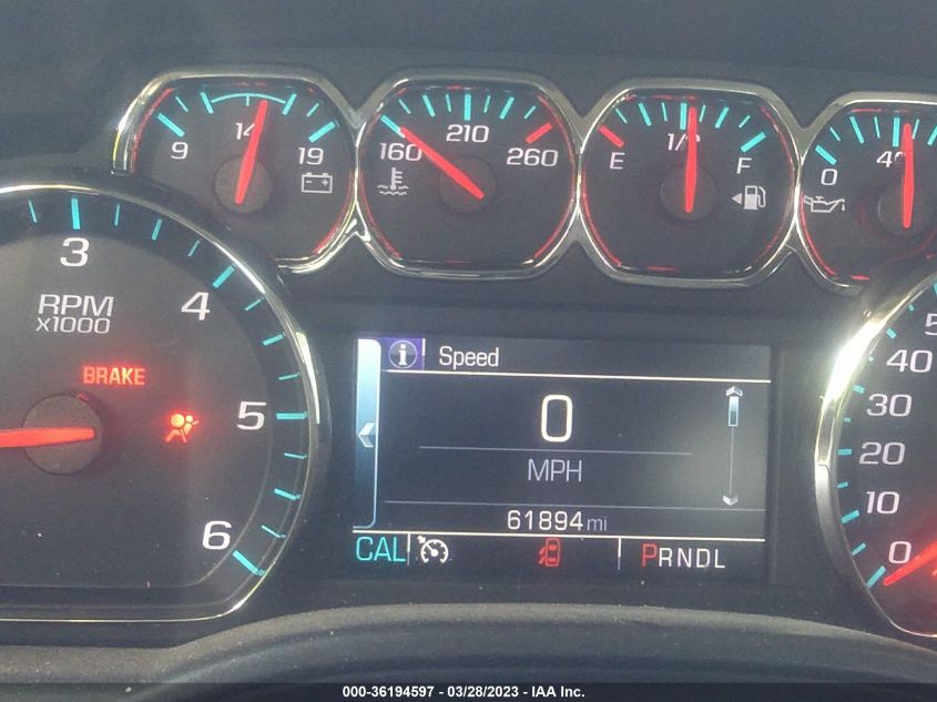 2019 CHEVROLET SILVERADO 1500 LD LT 2GCVKPEC0K1178073