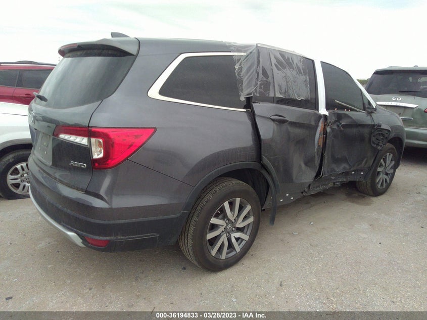 VIN 5FNYF6H57LB007442 2020 HONDA PILOT EX-L