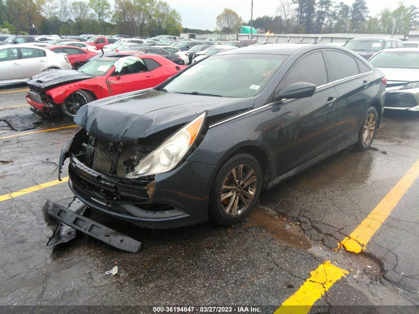 2014 HYUNDAI SONATA GLS - 5NPEB4AC3EH872411