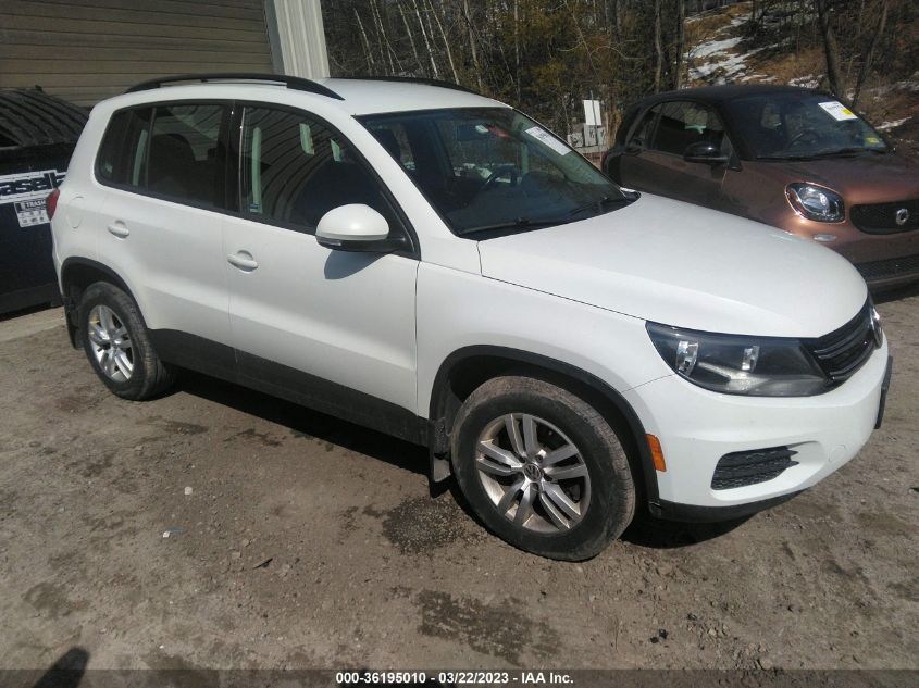 2015 VOLKSWAGEN TIGUAN S - WVGBV7AX7FW579875