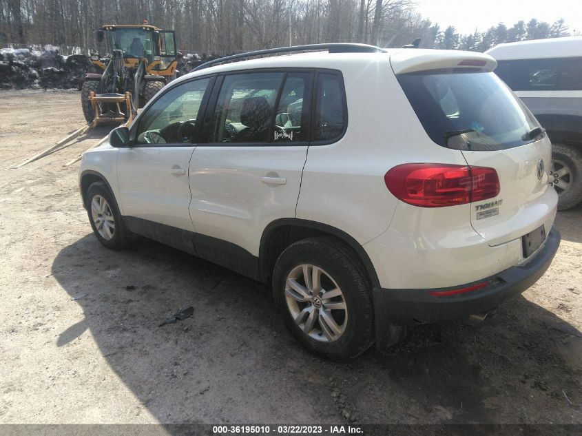 2015 VOLKSWAGEN TIGUAN S - WVGBV7AX7FW579875