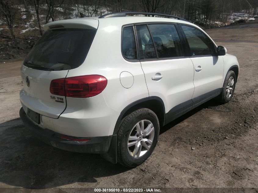 2015 VOLKSWAGEN TIGUAN S - WVGBV7AX7FW579875