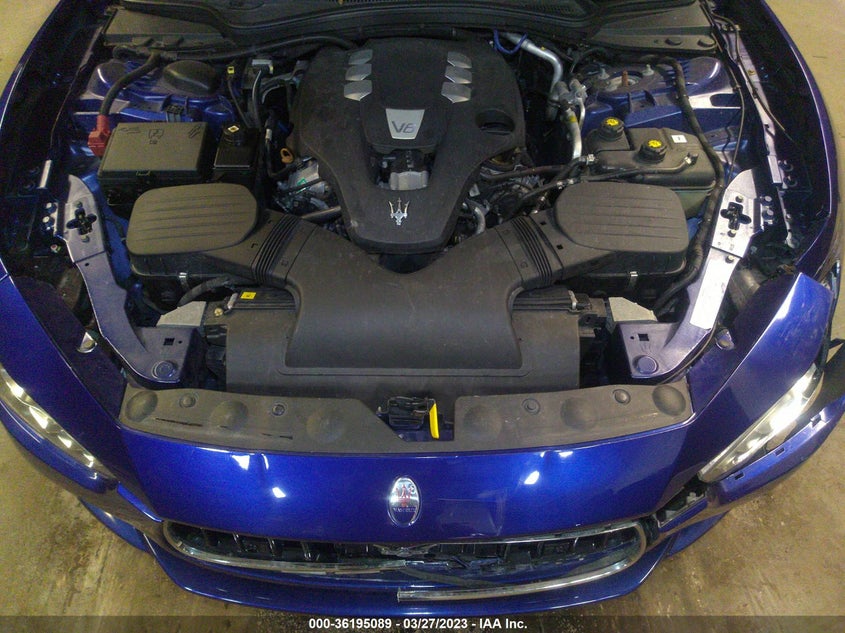VIN ZAM57XSA1H1242331 2017 MASERATI GHIBLI