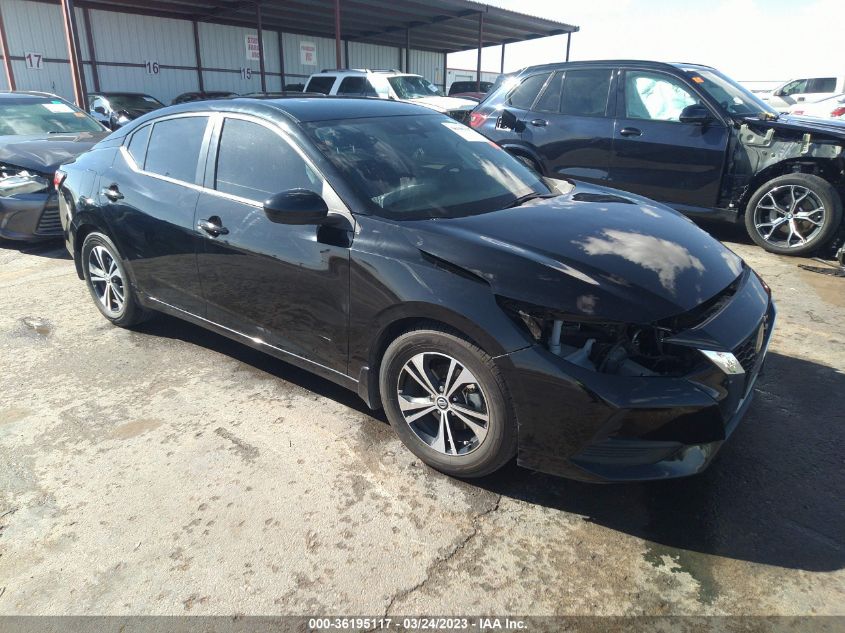 2022 NISSAN SENTRA SV - 3N1AB8CV0NY258636