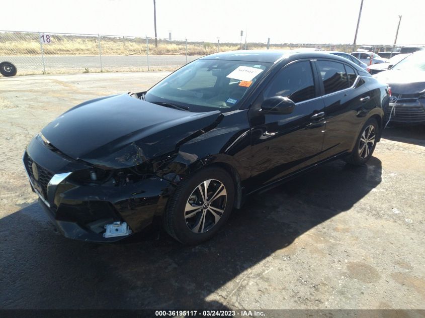 2022 NISSAN SENTRA SV - 3N1AB8CV0NY258636