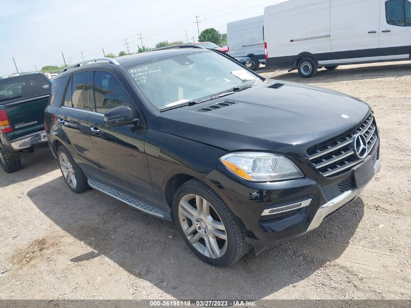 2014 MERCEDES-BENZ M-CLASS ML 350 - 4JGDA5JB7EA277205