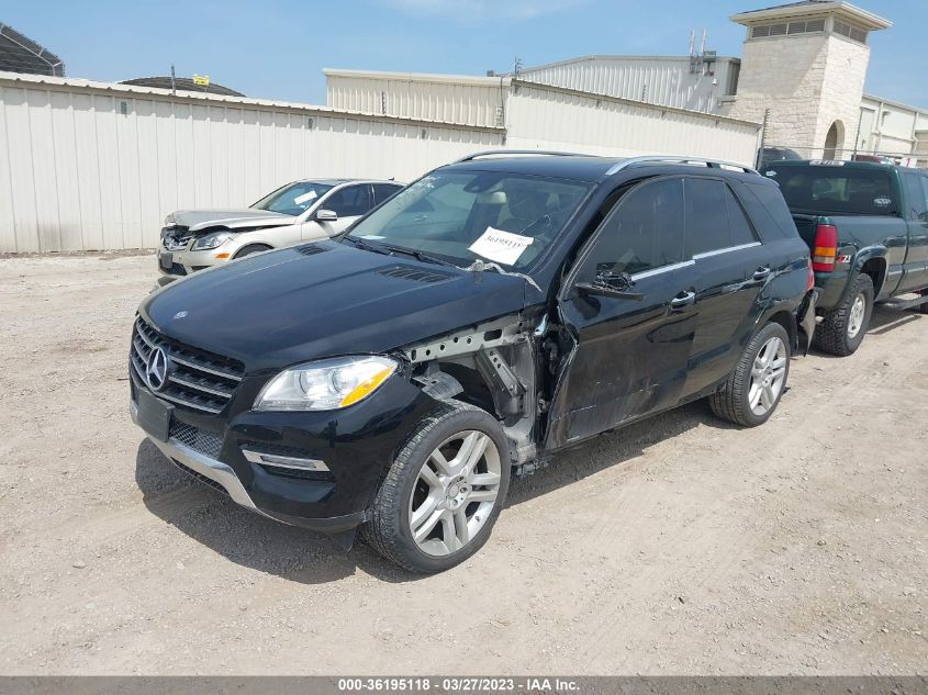 2014 MERCEDES-BENZ M-CLASS ML 350 - 4JGDA5JB7EA277205