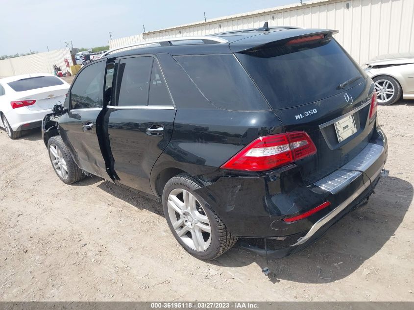2014 MERCEDES-BENZ M-CLASS ML 350 - 4JGDA5JB7EA277205