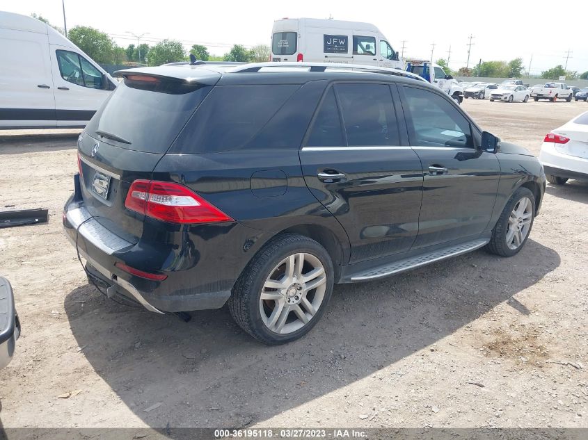 2014 MERCEDES-BENZ M-CLASS ML 350 - 4JGDA5JB7EA277205