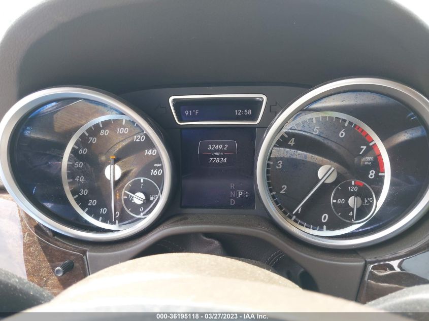 2014 MERCEDES-BENZ M-CLASS ML 350 - 4JGDA5JB7EA277205