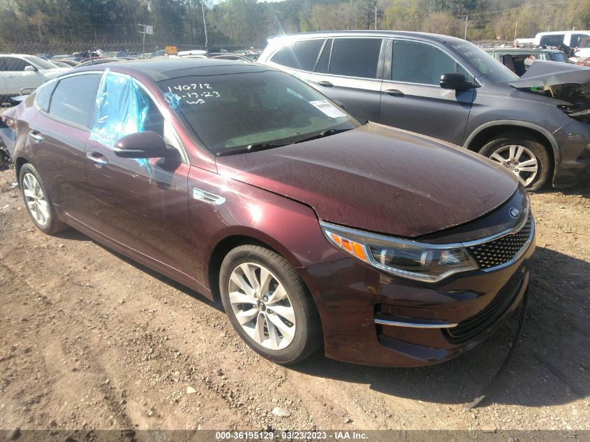 2016 KIA OPTIMA EX - 5XXGU4L32GG009095