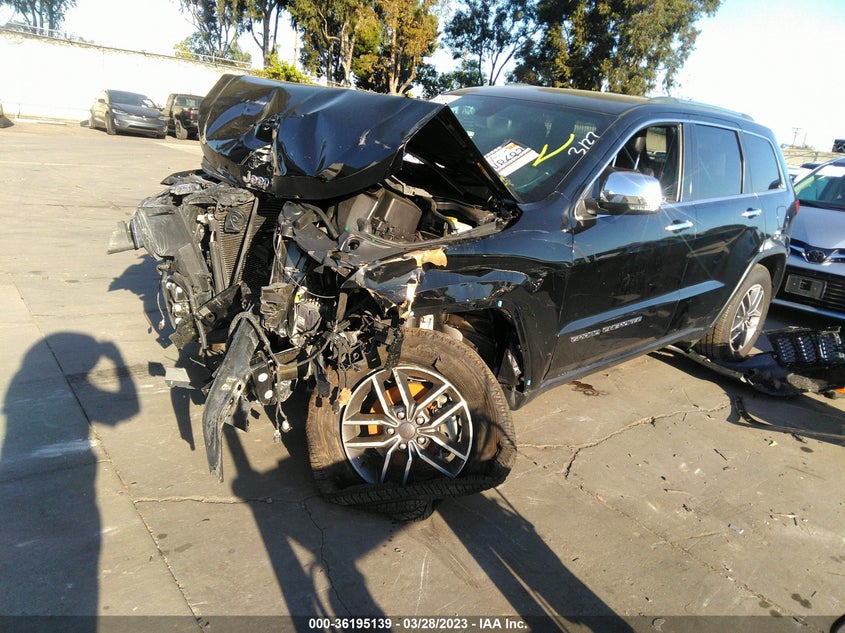 VIN 1C4RJEBG2KC852475 2019 JEEP GRAND CHEROKEE LIMITED