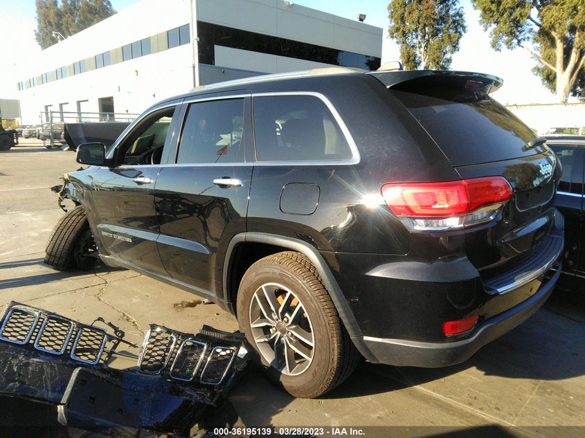 VIN 1C4RJEBG2KC852475 2019 JEEP GRAND CHEROKEE LIMITED