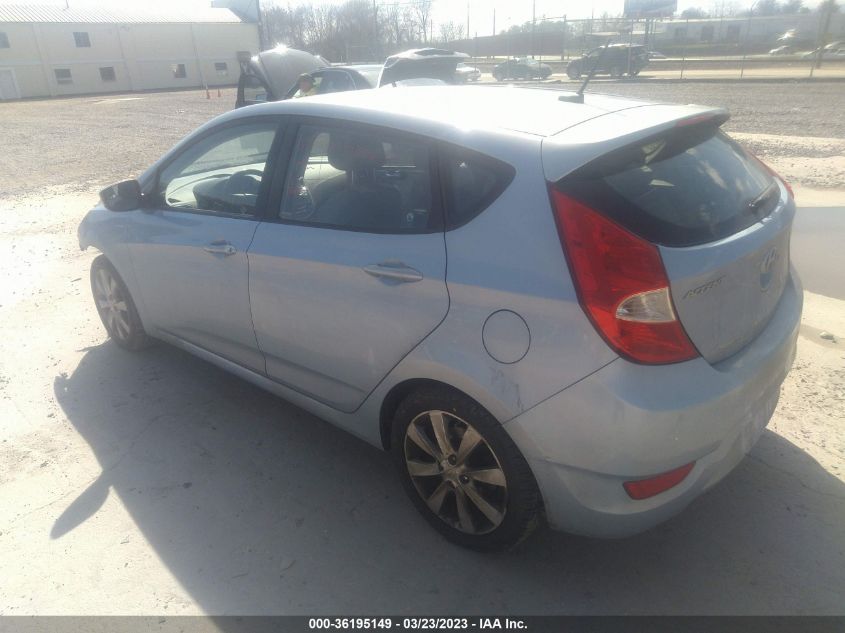 2013 HYUNDAI ACCENT SE - KMHCU5AE0DU113367