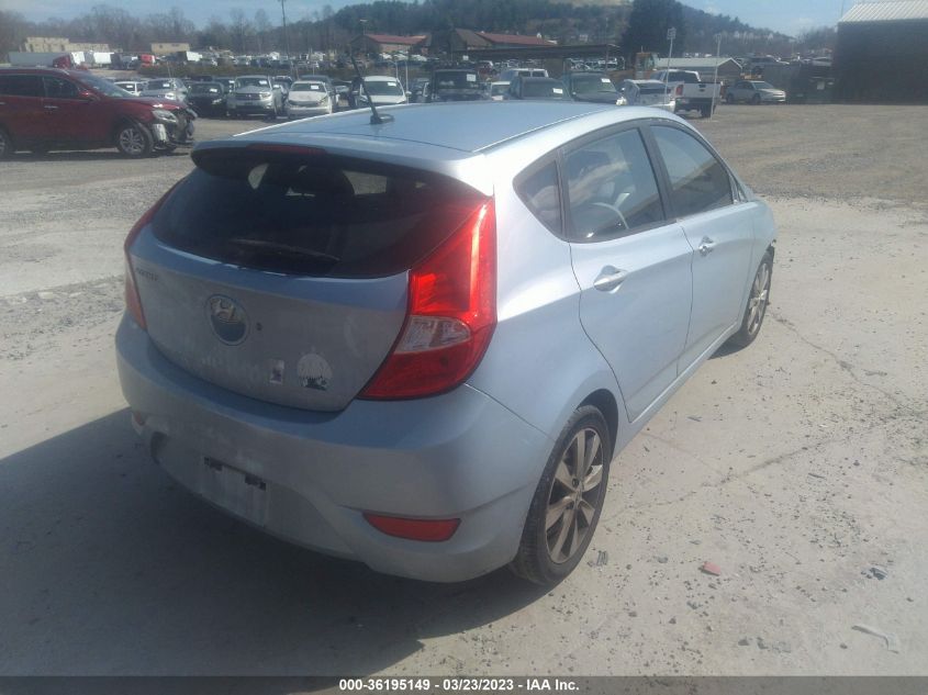 2013 HYUNDAI ACCENT SE - KMHCU5AE0DU113367