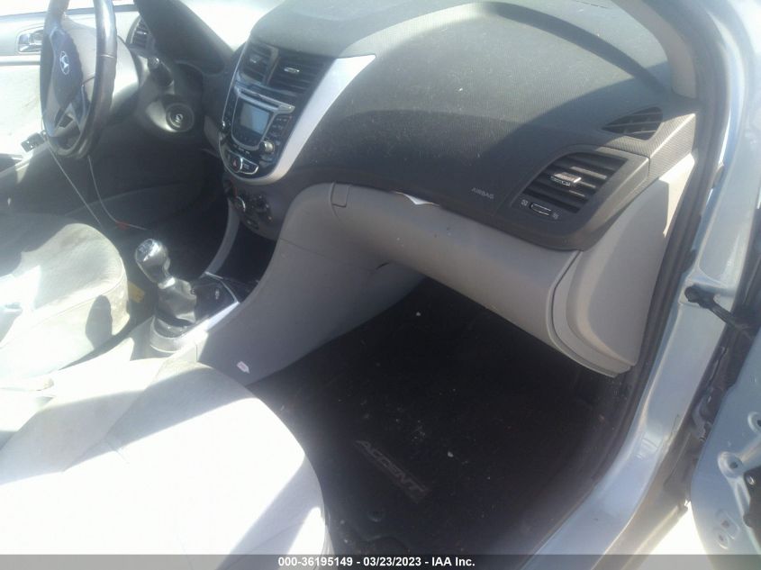 2013 HYUNDAI ACCENT SE - KMHCU5AE0DU113367