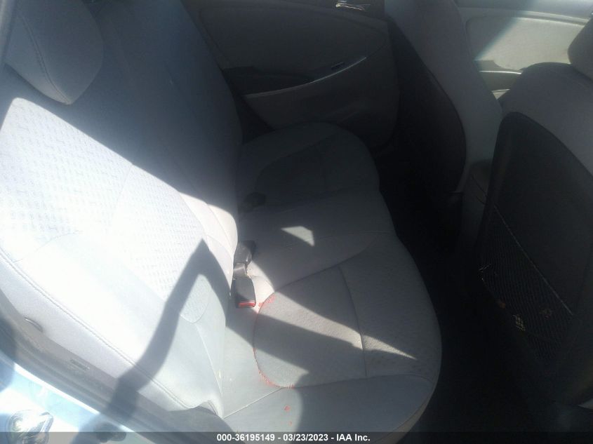 2013 HYUNDAI ACCENT SE - KMHCU5AE0DU113367