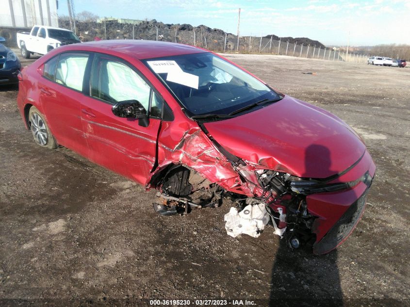 2021 TOYOTA COROLLA HYBRID LE - JTDEAMDE2MJ031279