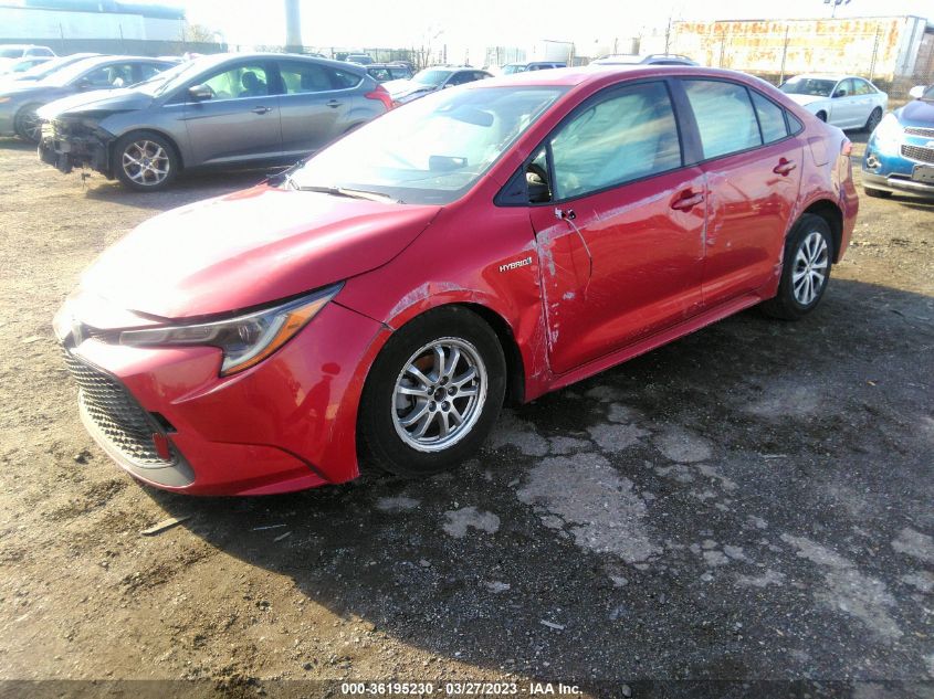 2021 TOYOTA COROLLA HYBRID LE - JTDEAMDE2MJ031279