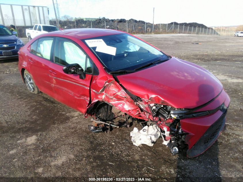 2021 TOYOTA COROLLA HYBRID LE - JTDEAMDE2MJ031279