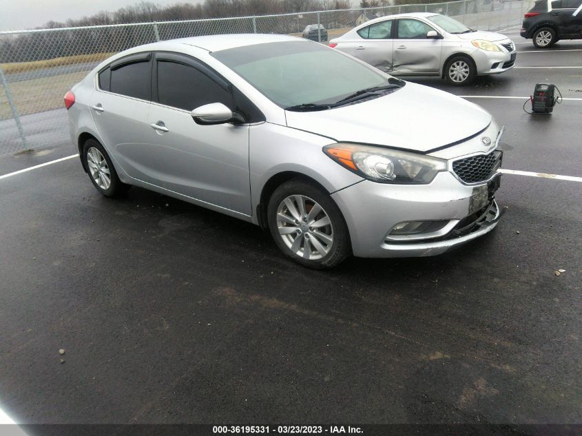 2014 KIA FORTE EX - KNAFX4A8XE5123796