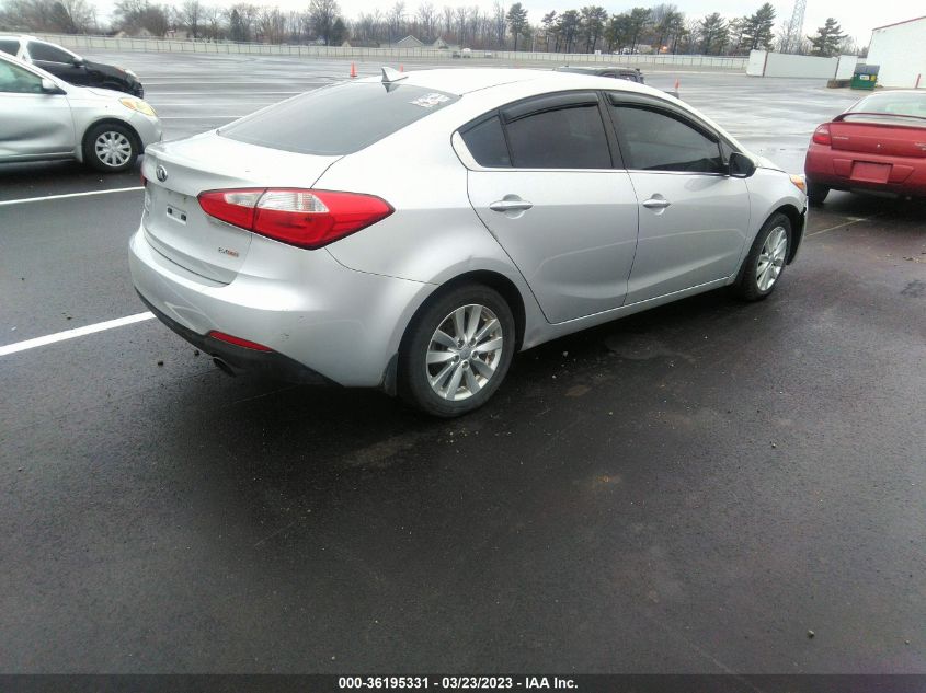 2014 KIA FORTE EX - KNAFX4A8XE5123796