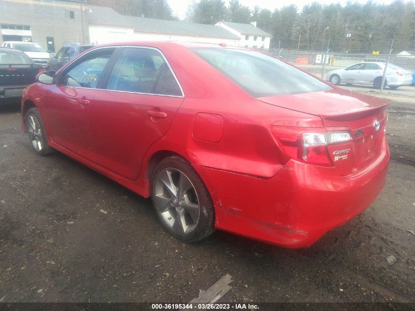 2014 TOYOTA CAMRY SE/XLE - 4T1BK1FK9EU548754