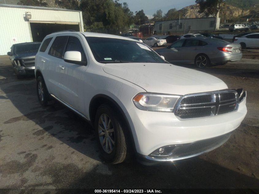 2017 DODGE DURANGO SXT - 1C4RDHAG2HC944723