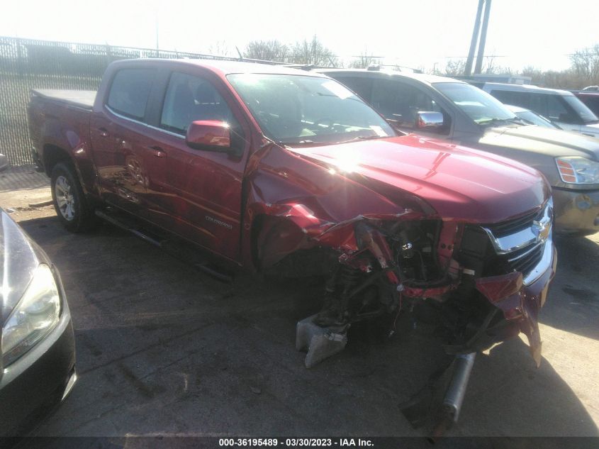 Lot #2541528554 2017 CHEVROLET COLORADO LT salvage car