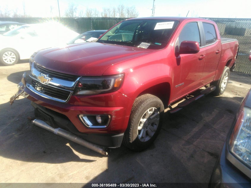 VIN 1GCGTCEN3H1242895 2017 CHEVROLET COLORADO 4WD LT