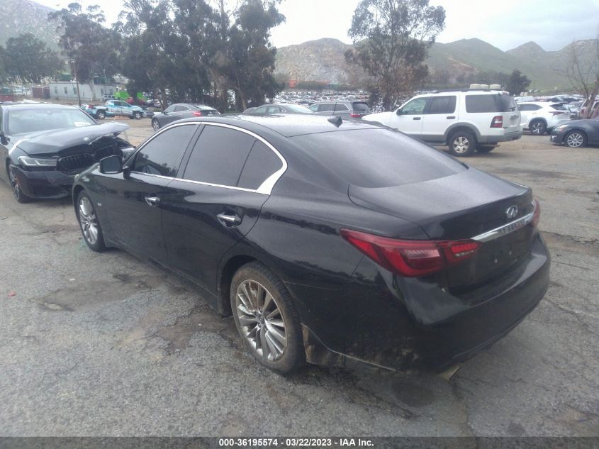 2018 INFINITI Q50 3.0T LUXE - JN1EV7APXJM351216