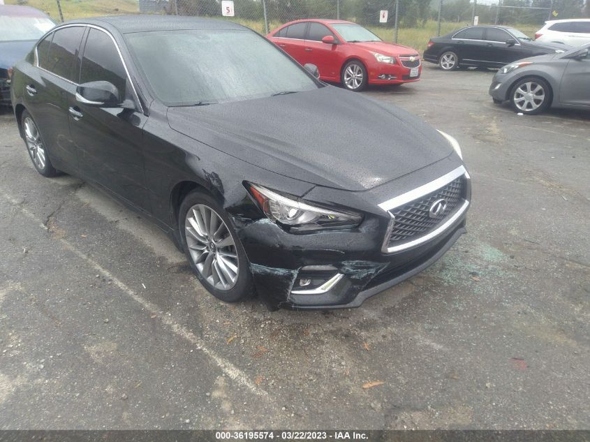 2018 INFINITI Q50 3.0T LUXE - JN1EV7APXJM351216