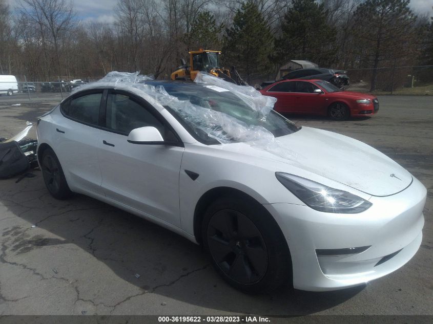 2022 TESLA MODEL 3 - 5YJ3E1EA4NF347667