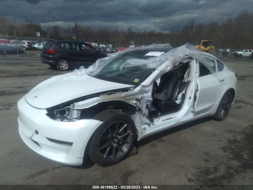 2022 TESLA MODEL 3 - 5YJ3E1EA4NF347667