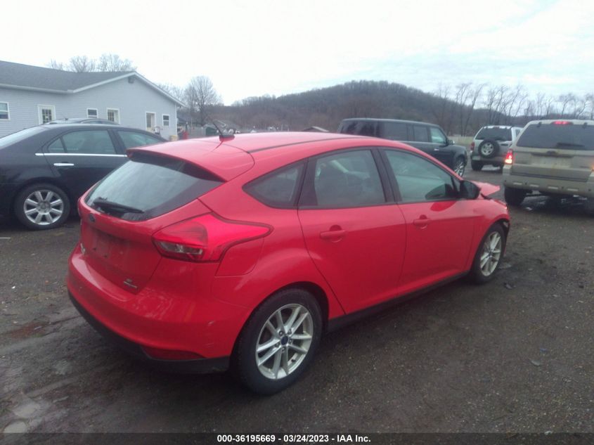 2016 FORD FOCUS SE - 1FADP3K26GL386483