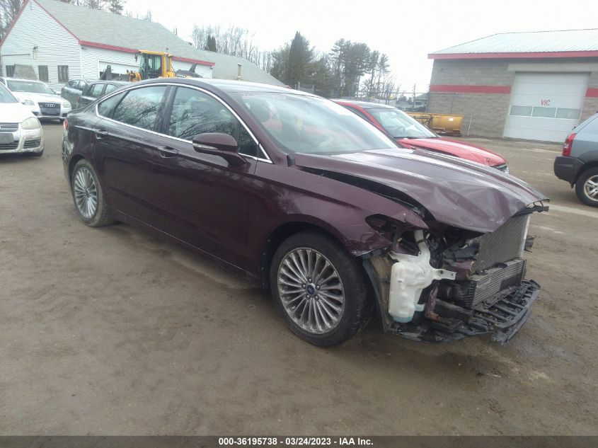 2013 FORD FUSION TITANIUM - 3FA6P0K96DR103856