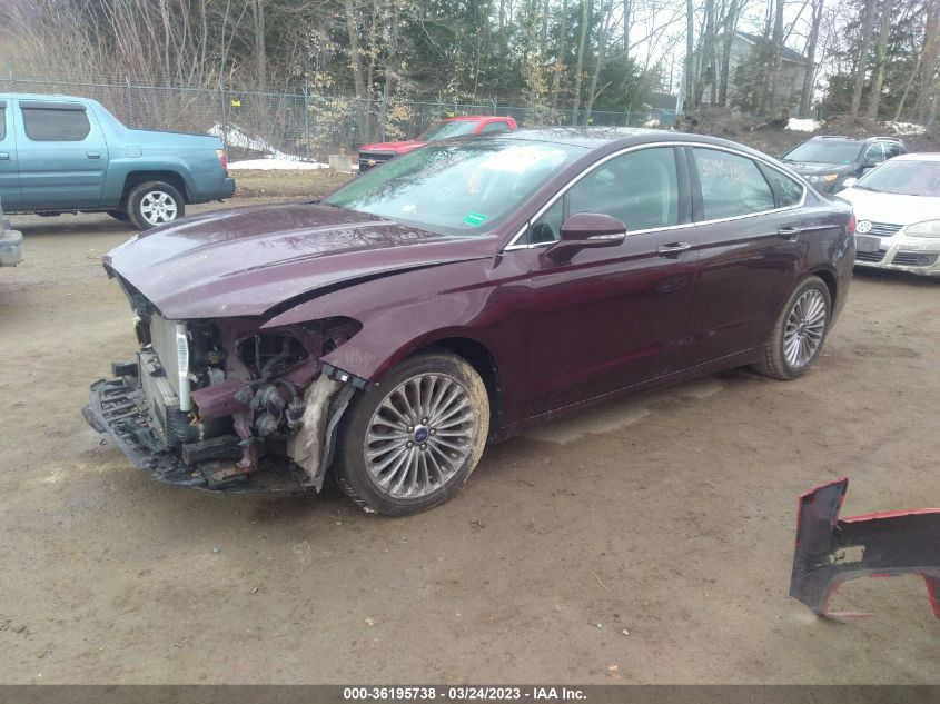 2013 FORD FUSION TITANIUM - 3FA6P0K96DR103856